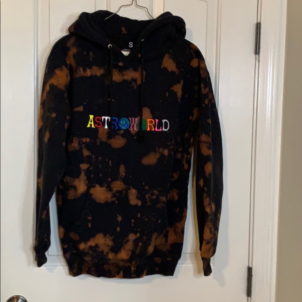 Astroworld tie dye hoodie
